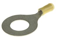 324615 TE Connectivity, PIDG Insulated Ring Terminal, M16 (5/8) Stud Size, 2.6mm² to 6.6mm² Wire Size, Yellow