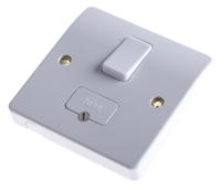 k330-whi MK Electric 13A 1 Gang Switched Fused Spur