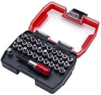 175-5169 RS PRO Driver Bit Set 32 Pieces, Hexagon, Phillips, Pozidriv, Slotted, Tamperproof Star