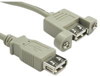 286-3697 RS PRO USB 2.0, Female USB A to Female USB A, 480Mbps, 0.1m