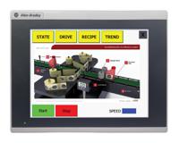 2711r-t10t Allen Bradley PanelView 800 Touch Screen HMI - 10 in, TFT LCD Display, 800 x 600