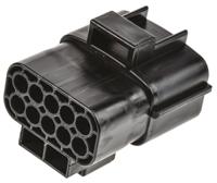 174657-2 TE Connectivity, Econoseal J Mk II+ Automotive Connector Socket Black 10 Way
