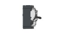c10n1tm100 Schneider Electric, ComPacT NSX Circuit breaker 1P 100A, Breaking Capacity 25 KA, Fixed Mount