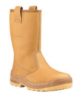 jalaska-j0266-44 Jallatte JALASKA SAS Beige Steel Toe Capped Unisex Safety Boot, UK 10, EU 44