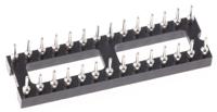 110-87-328-41-001101 Preci-Dip 2.54mm Pitch Vertical 28 Way, Through Hole Turned Pin Open Frame IC Dip Socket, 1A