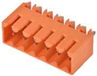 1604510000 Weidmuller, 3.5mm Pitch, OMNIMATE SL, 6 Way, , Pluggable Terminal Block, Header, Through Hole, Solder Termination,