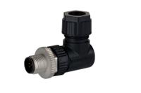m12a-08bmmb-sr7001 Amphenol Industrial Circular Connector, 8 Contacts, Cable, M12 Connector, Plug, Male, IP67, M Series