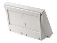 b4026117b4126106 OKW DATEC Series Grey, White ABS Desktop Enclosure, Sloped Front, 264 x 180 x 86mm