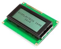164g-fc-bw-3lp Displaytech 164G FC BW-3LP 164G Alphanumeric LCD Display, White on, Transflective