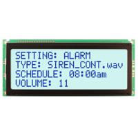 nhd-0420e2z-fsw-gbw NEWHAVEN DISPLAY INTERNATIONAL NHD-0420E2Z-FSW-GBW Alphanumeric LCD Alphanumeric Display, White on Grey, 4 Rows by 20