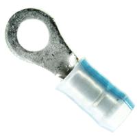 53417-1 TE Connectivity, PIDG Insulated Ring Terminal, M4 (#8) Stud Size, 1mm² to 2.6mm² Wire Size, Natural