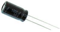 eeufr1a102l Panasonic 1000μF Aluminium Electrolytic Capacitor 10V dc, Radial, Through Hole - EEUFR1A102L