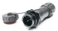 304-727 RS PRO Industrial Circular Connector, 2 Contacts, In-Line, SY13 Connector, Socket, Male, IP67, SY13 Series