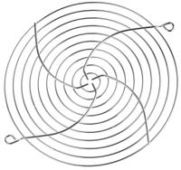 737-4018 RS PRO Steel Finger Guard for 172mm Fans, 162mm Hole Spacing