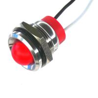pl14sl055 CML Innovative Technologies PL14SL Series Blue Panel LED, 110V, 14mm Mounting Hole Size, Lead Wires Termination, IP67