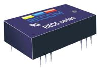 rec5-2415drwh4a Recom REC5 DC-DC Converter, ±15V dc/ ±170mA Output, 18 → 36 V dc Input, 5W, Through Hole, +75°C Max Temp -40°C