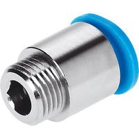 qsmp-m8x075-6 Festo QSM Series Push-in Fitting, M8, 153322