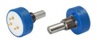 357b0502mab251s22 Vishay 357 5kΩ Rotary Potentiometer Continuous-Turns 1-Gang Panel Mount, 357B0502MAB251S22