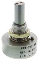 157b102mx9001 Vishay 157 1kΩ Rotary Potentiometer 1-Gang Panel Mount, 157B102MX9001