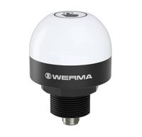24028055 Werma 240 Series Beacon, 24 V, Built-in Mounting, LED Bulb, IP65, IP69K
