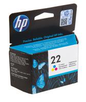 c9352ae Hewlett Packard 22 Multi Colour Ink Cartridge