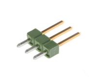 826629-3 TE Connectivity AMPMODU MOD II Series Straight Through Hole Pin Header, 3 Contact(s), 2.54 mm Pitch, 1 Row, Unshrouded
