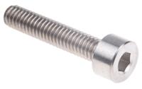227-6849 RS PRO Titanium Alloy Hex Socket Cap Screw, DIN 912, M4 x 20mm