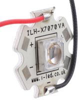 ilh-xt01-s365-sc211-wir200 ILH-XT01-S365-SC211-WIR200. Intelligent LED Solutions, T7070 1 Powerstar Series UV LED, 370nm 1200mW 65 °, 4-Pin