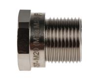 127-467 RS PRO Reducer, Conduit Fitting, 20mm Nominal Size, M20 → M16, Brass, Silver