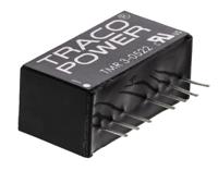tmr-3-0522 TRACOPOWER TMR 3 DC-DC Converter, ±12V dc/ ±125mA Output, 4.5 → 9 V dc Input, 3W, Through Hole, +85°C Max Temp