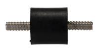 185-4486 RS PRO Cylindrical M8 Anti Vibration Mount, Male to Male Bobbin with 42.32kg Compression Load