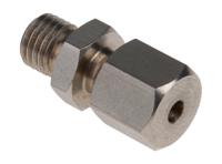 136-5859 RS PRO M8 Compression Fitting for Use with Thermocouple or PRT Probe, 3mm Probe, RoHS Compliant Standard