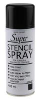 77 Inktek Black Stencil Spray, 400 ml
