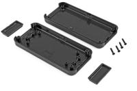 1552c5bk Hammond 1552 Series Black ABS Hand Held Enclosure, , IP54, 150 x 50 x 22mm