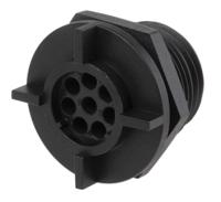 px041308s Bulgin Circular Connector, 8 Contacts, Rear, Miniature Connector, Socket, Female, IP68, Buccaneer 400 Series