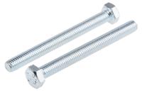 917-2820 RS PRO Bright Zinc Plated Steel, Hex Bolt, M5 x 50mm