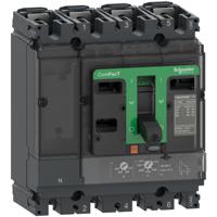 c10f6tm063 Schneider Electric, ComPacT NSX MCCB 4P 63A, Breaking Capacity 5 kA, Fixed Mount