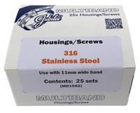mb1903 Jubilee 25 Piece Stainless Steel Hose Clip Screw Housing