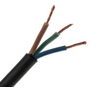863-4014 RS PRO TRS 1.5 mm² 3 Core Power Cable, H05RR-F, Black CPE, 100m