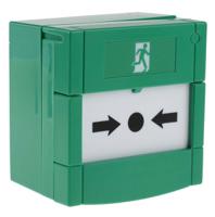 741-8281 RS PRO Green Emergency exit unlocking box, Button Operated, Resettable, Mains-Powered