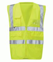 124-8183 Orbit International Yellow Hi Vis Vest, M