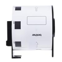 dk-11209 Brother White Black Print Label Roll, 62mm Width, 29mm Height, 800Per Roll Qty