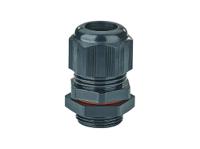 axm-25 HENSEL AXM Series Black Polycarbonate Cable Gland, M25 Thread, 10mm min., 17mm max., IP66