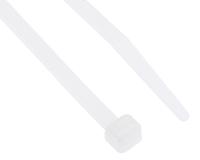 492-0469 RS PRO Cable Tie, 190mm x 4.8 mm, Natural Nylon, Pk-1000