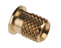 278-607 RS PRO, M4 Brass Threaded Insert diameter 5.6mm Depth 7.95mm