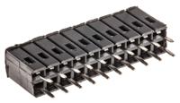 251-8244 RS PRO Straight Through Hole Mount PCB Socket, 20-Contact, 2-Row, 2.54mm Pitch, Solder Termination