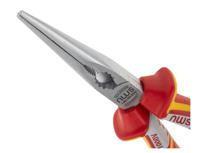 n140-49-vde-205-sb NWS N140 Long Nose Pliers, 205 mm Overall, Straight Tip, VDE/1000V