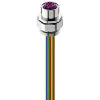 18317 Lumberg Automation Connector, 5 Contacts, Front, M12 Connector, Socket, Female, IP65, IP67, 0976 PFC Series