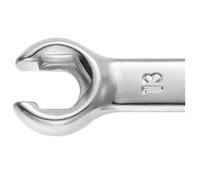 4310x11 Facom 43 Series Flare Nut Spanner, 10mm, Metric, Double Ended, 124 mm Overall