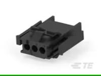 1-640508-0 TE Connectivity, Miniature Rectangular II Female Connector Housing, 4.19mm Pitch, 3 Way, 1 Row